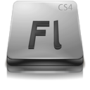 Adobe Flash CS4 Gray 128